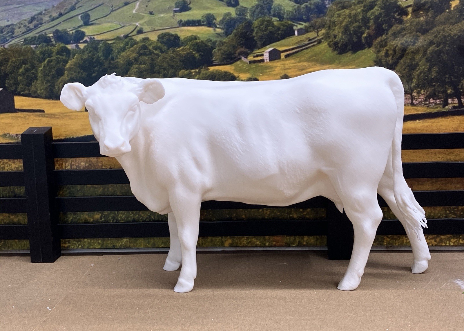 1:9 Unfinished Standing Cow Cattle 3d Print Traditional Breyer Model Horses Etc