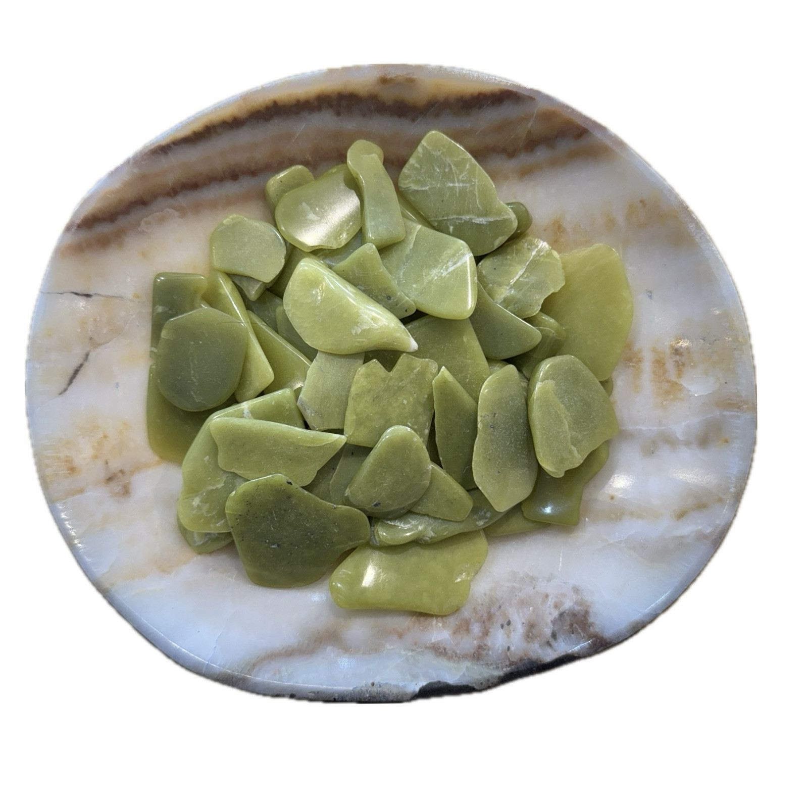 LEMON LIME SERPENTINE SLAB,rock/jasper/agate/rough/gems/mineral, Avg 45mm, AA+