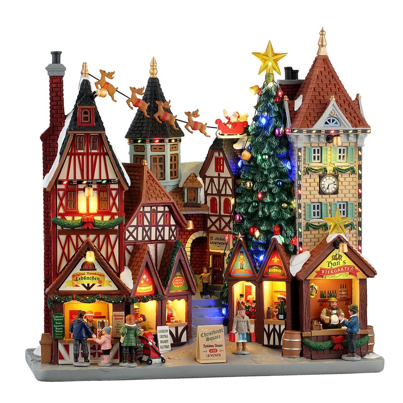 Lemax Caddington Village Christkindl Square 55319 Lemax Caddington Village Christkindl Square 55319