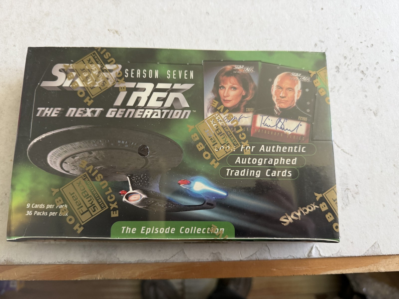 1999 Skybox/Fleer Star Trek The Next Generation Season 7 Hobby Box