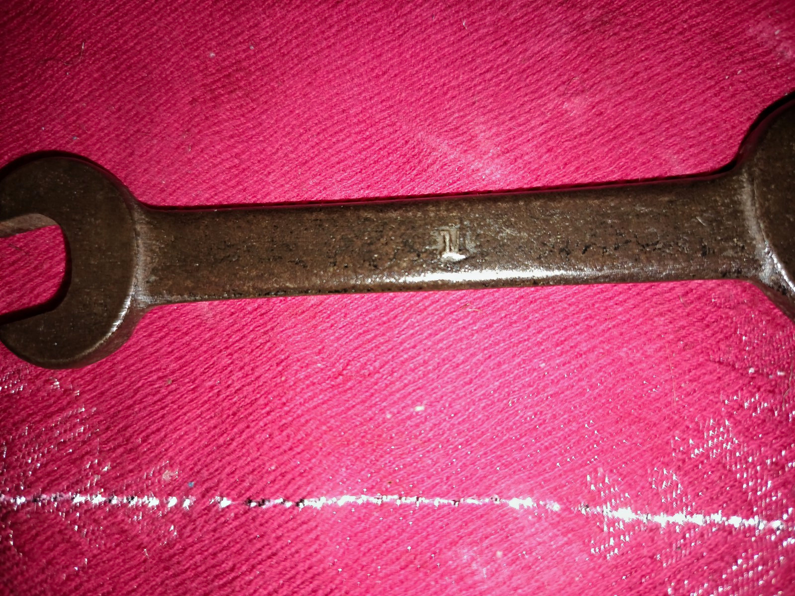 vintage and collectible Ford open double end wrench in great condition vintage and collectible Ford open double end wrench in great condition