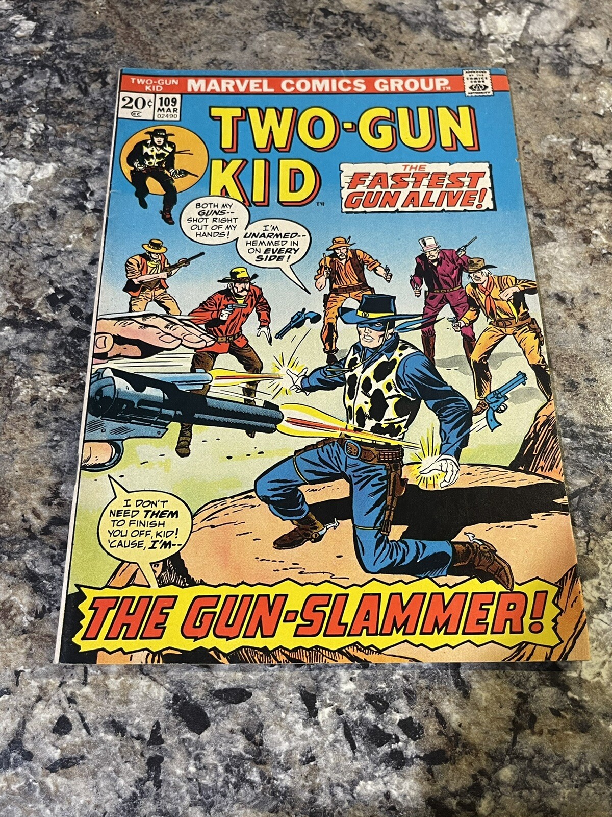 Vintage Two-Gun Kid  Comic Book #109 VG 1973 Very Nice Condition.