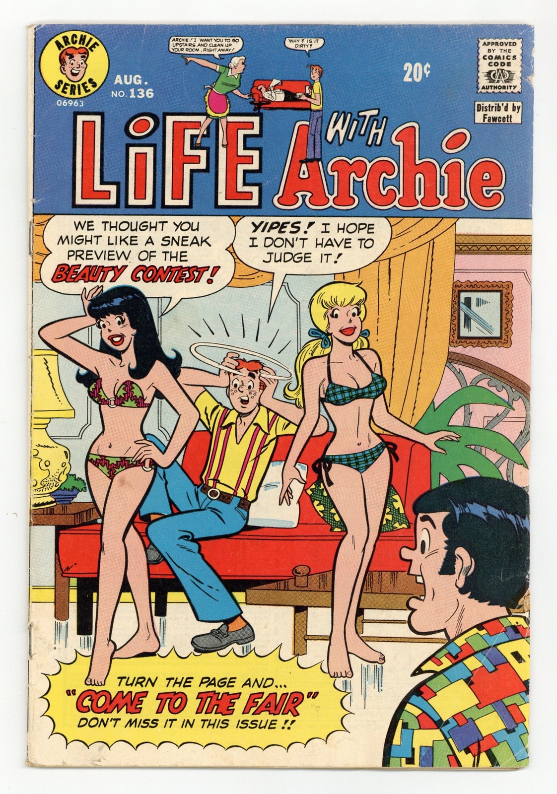 Life with Archie #136 VG- 3.5 1973
