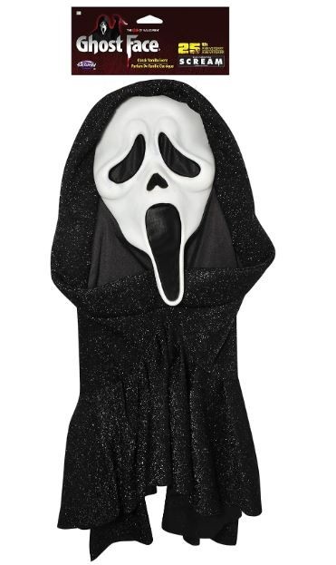 Ghost Face Scream First Run 25th Anniversary Mask 2021 Unlimited NEW Ghost Face Scream First Run 25th Anniversary Mask 2021 Unlimited NEW