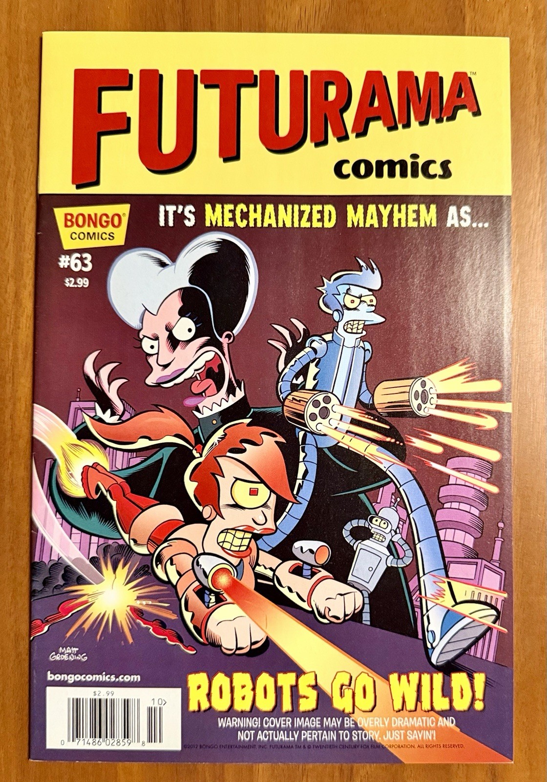 Futurama # 63  Bongo Comics Newsstand NM-