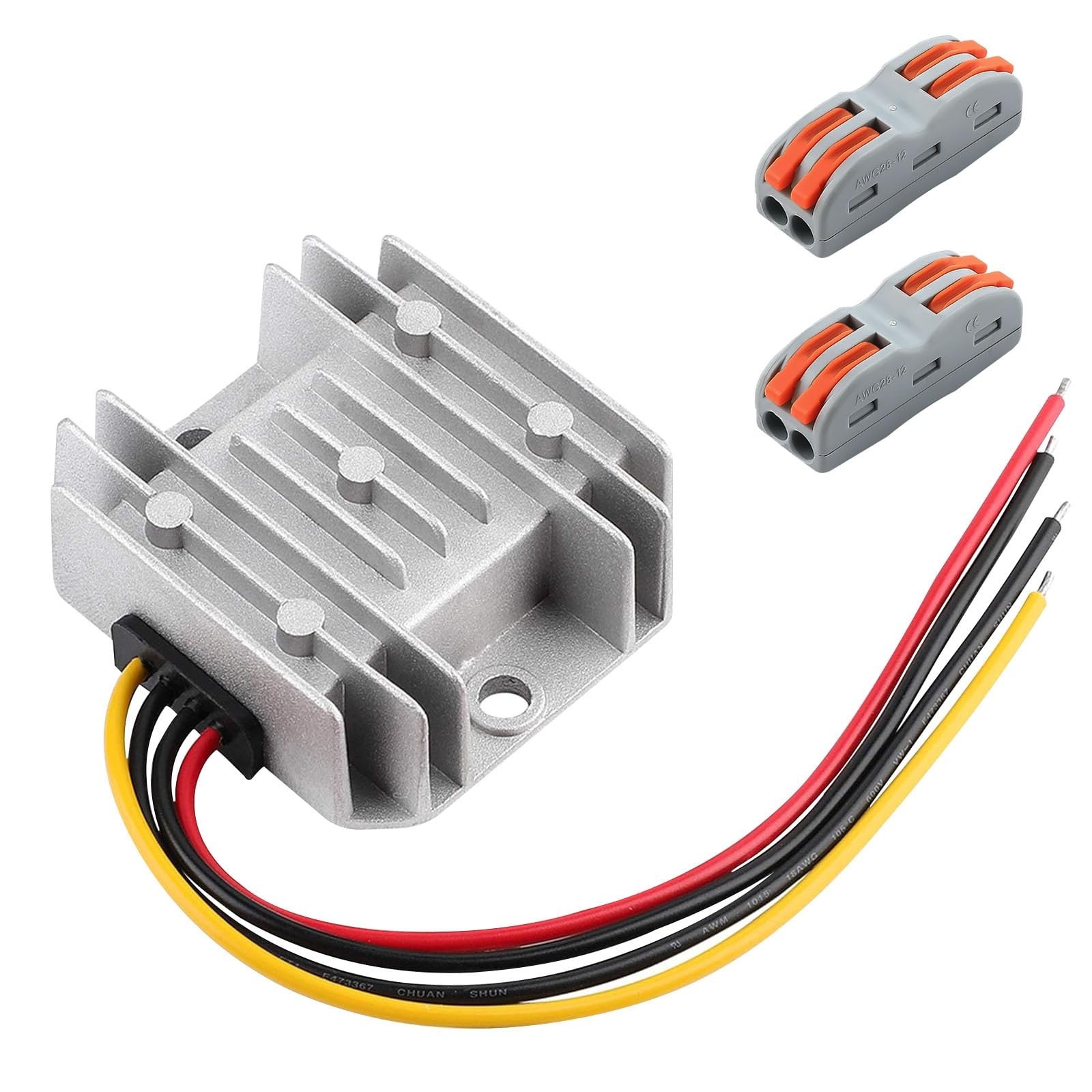 EAGWELL DC 8-40v to 12v Converter 3A 36W Step Down Converter Voltage Reducer ... EAGWELL DC 8-40v to 12v Converter 3A 36W Step Down Converter Voltage Reducer ...