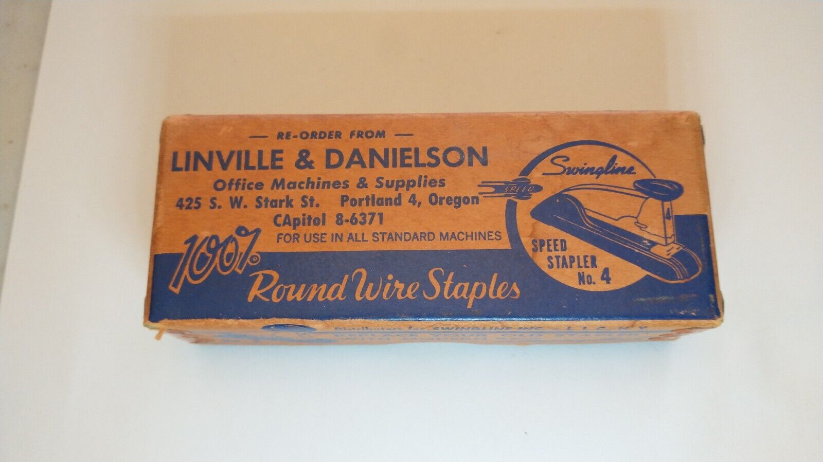 Vintage Staples -LINVILLE & DANIELSON Staples No.4
