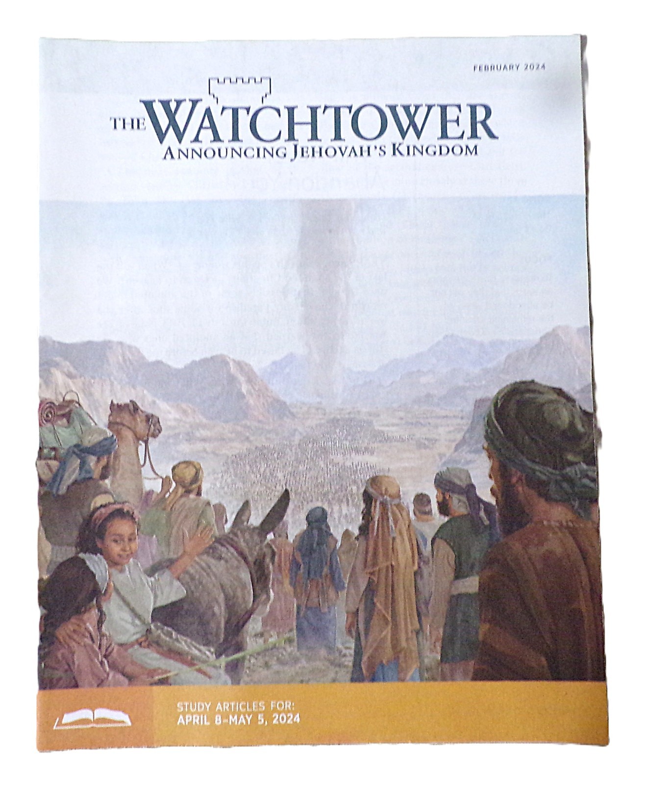The Watchtower, Feb.-24, 32 pages, Theocratic, Watchtower Bible & Tract Society The Watchtower, Feb.-24, 32 pages, Theocratic, Watchtower Bible & Tract Society