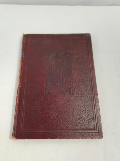 West High School Yearbook (The Rodeo) - Vintage, 1928, USA