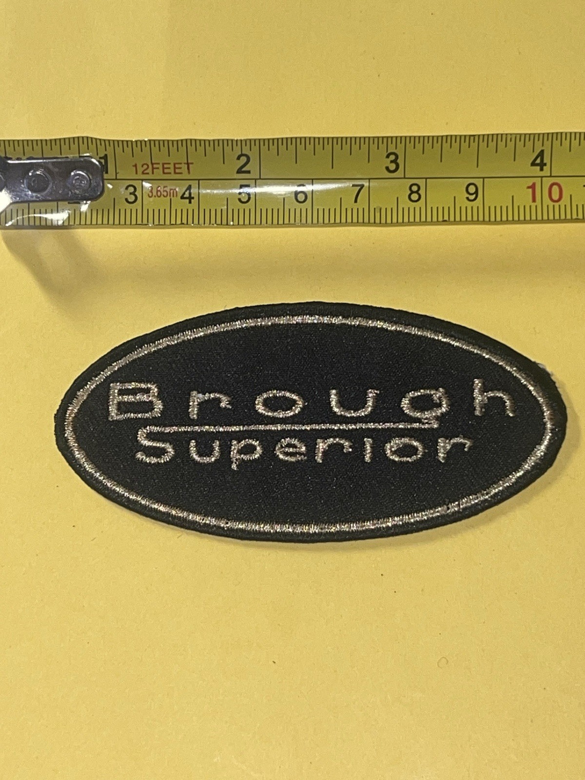 Brough Superior Motorcycle Patch Vintage Style Reproduction British Motorcycle