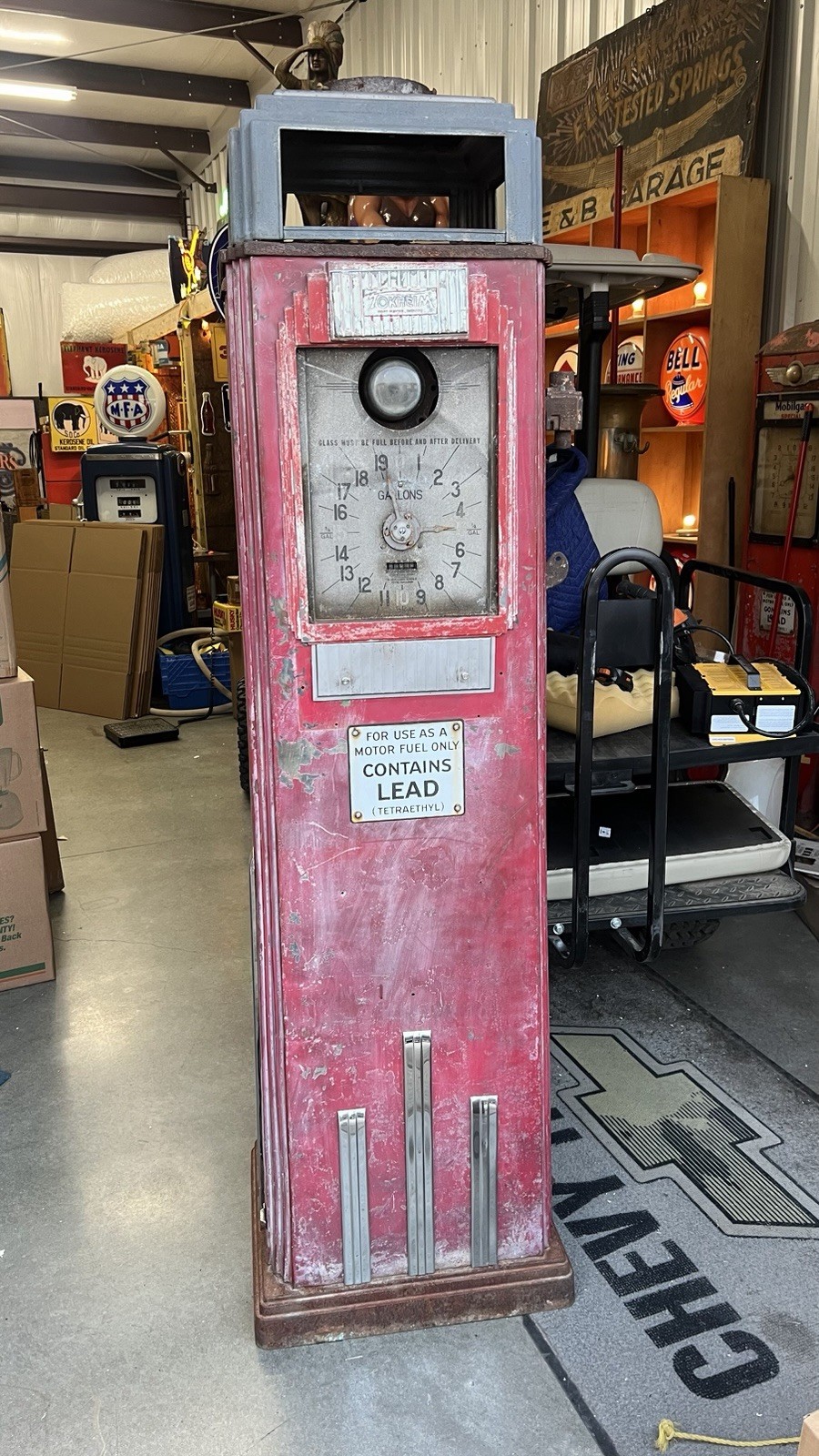 Tokheim 36b Gas Pump Clock Face Gas Pump Tokheim 36b Gas Pump Clock Face Gas Pump