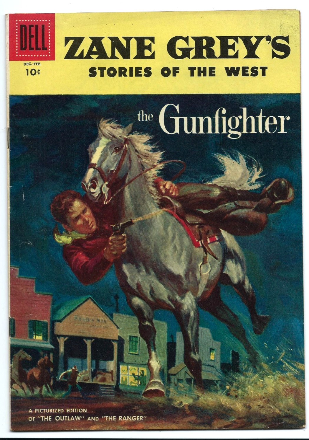ZANE GREY'S STORIES OF THE WEST #28 -- THE GUNFIGHTER -- DELL COMICS -- 1956 ZANE GREY'S STORIES OF THE WEST #28 -- THE GUNFIGHTER -- DELL COMICS -- 1956