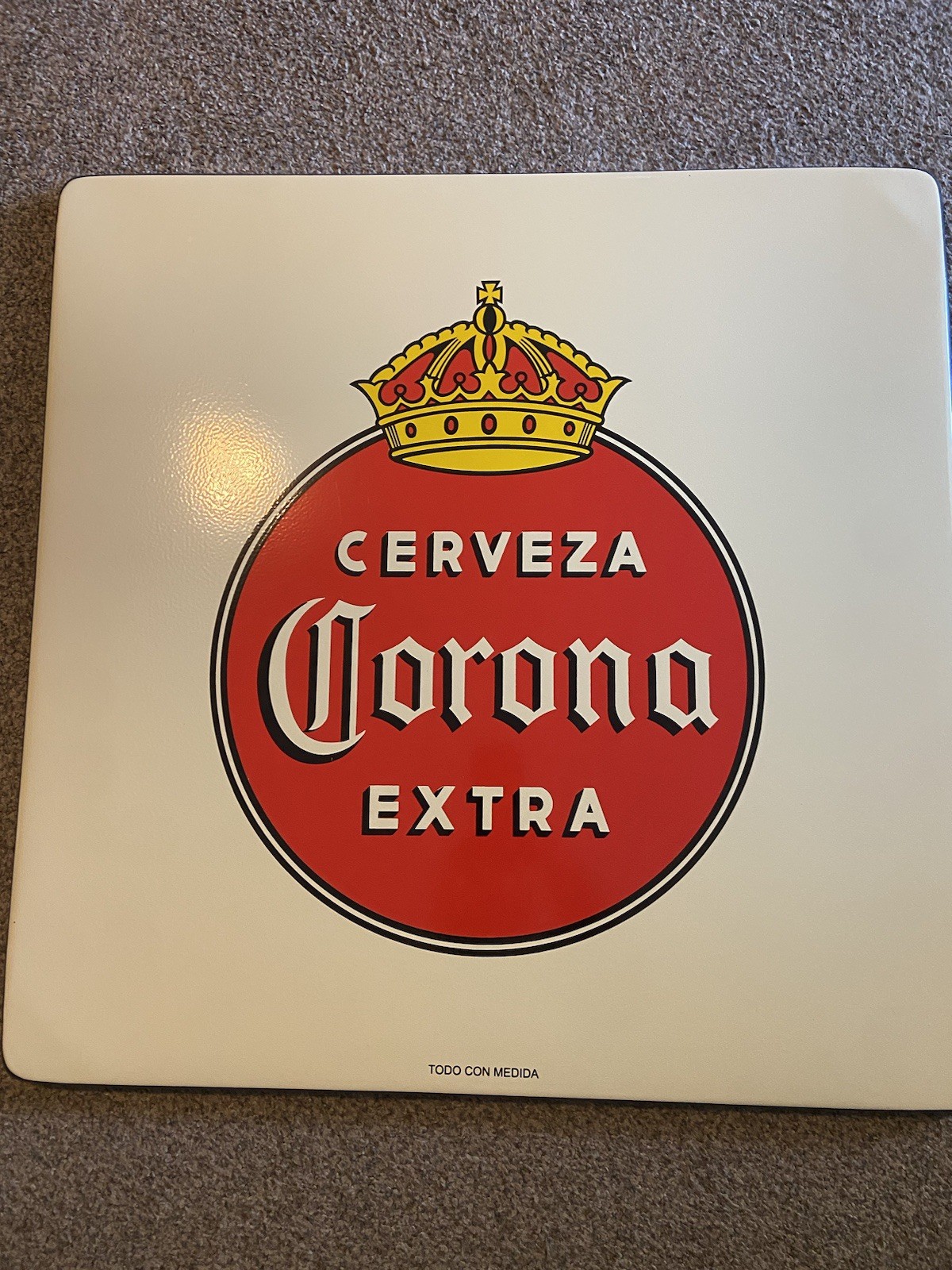 Vintage corona table top/man cave decor Vintage corona table top/man cave decor