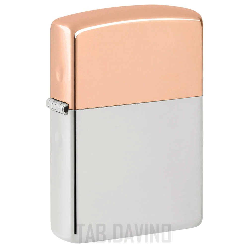 ZIPPO BIMETAL CASE SILVER 48695 LIMITED EDITION ZIPPO ORIGINAL USA ZIPPO BIMETAL CASE SILVER 48695 LIMITED EDITION ZIPPO ORIGINAL USA