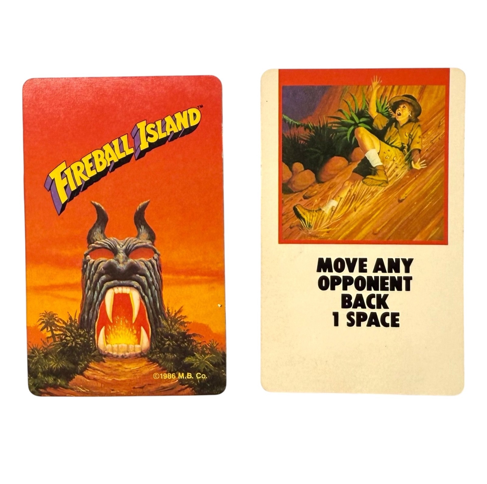 Fireball Island Vintage MB 1986 Individual Replacement Cards You Pick