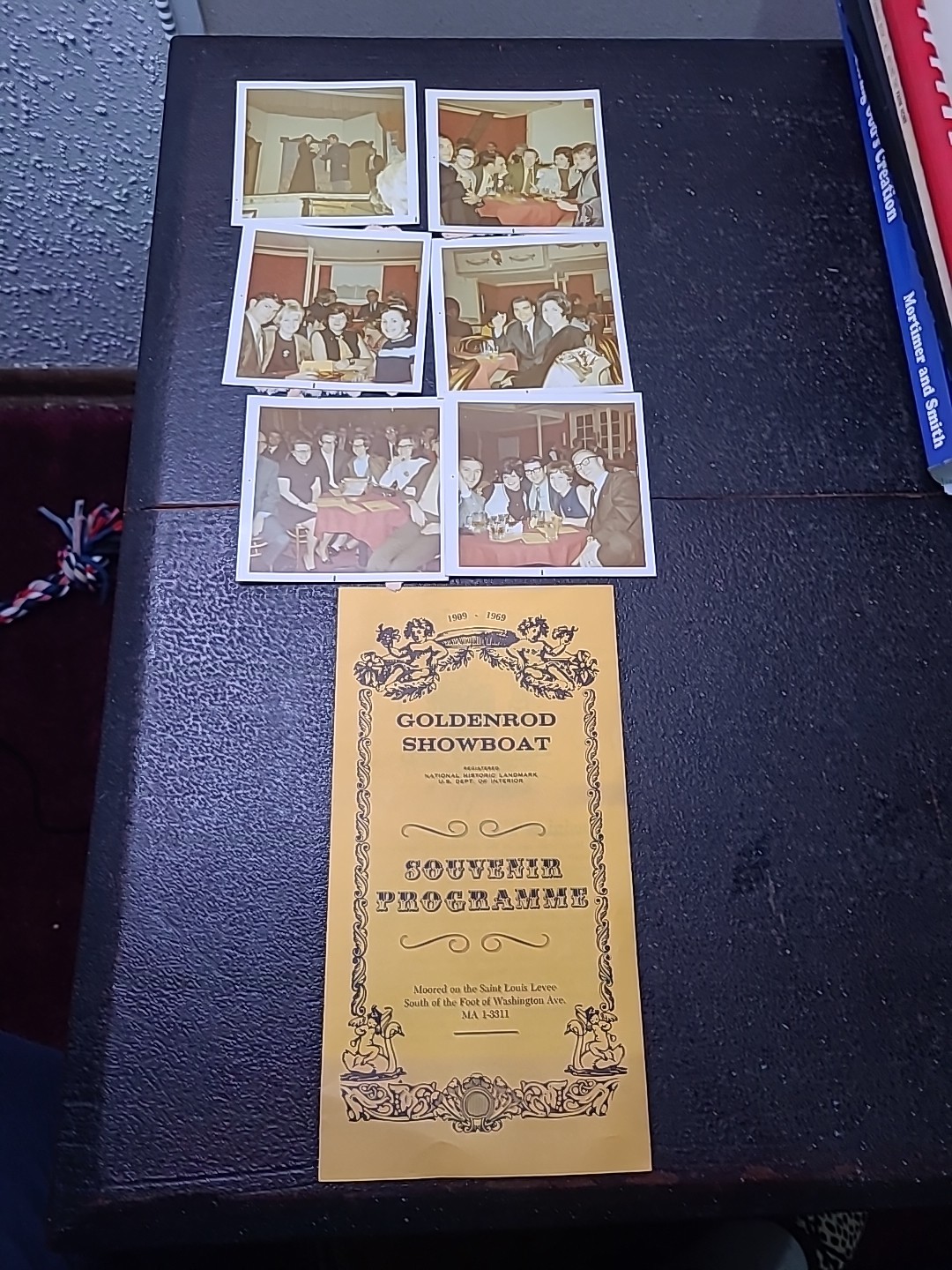 Goldenrod Showboat Souvenir Program 1969 St. Louis Riverfront & Six Photos