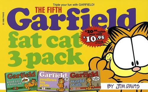 The Fifth Garfield Fat Cat 3-Pack - Paperback By Davis, Jim - ACCEPTABLE The Fifth Garfield Fat Cat 3-Pack - Paperback By Davis, Jim - ACCEPTABLE