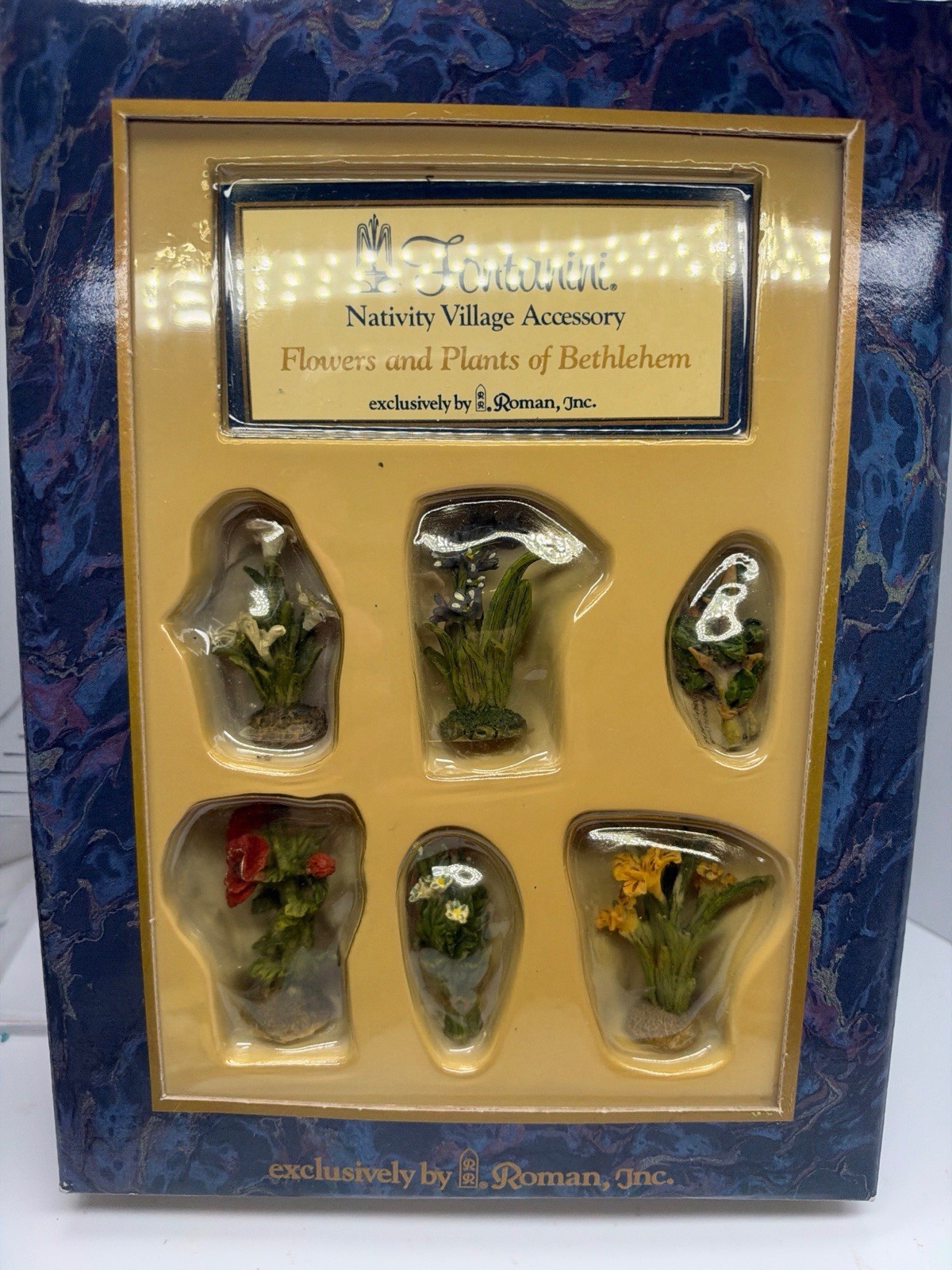 Fontanini Heirloom Nativity Village Flowers and Plants of Bethlehem NOS Fontanini Heirloom Nativity Village Flowers and Plants of Bethlehem NOS