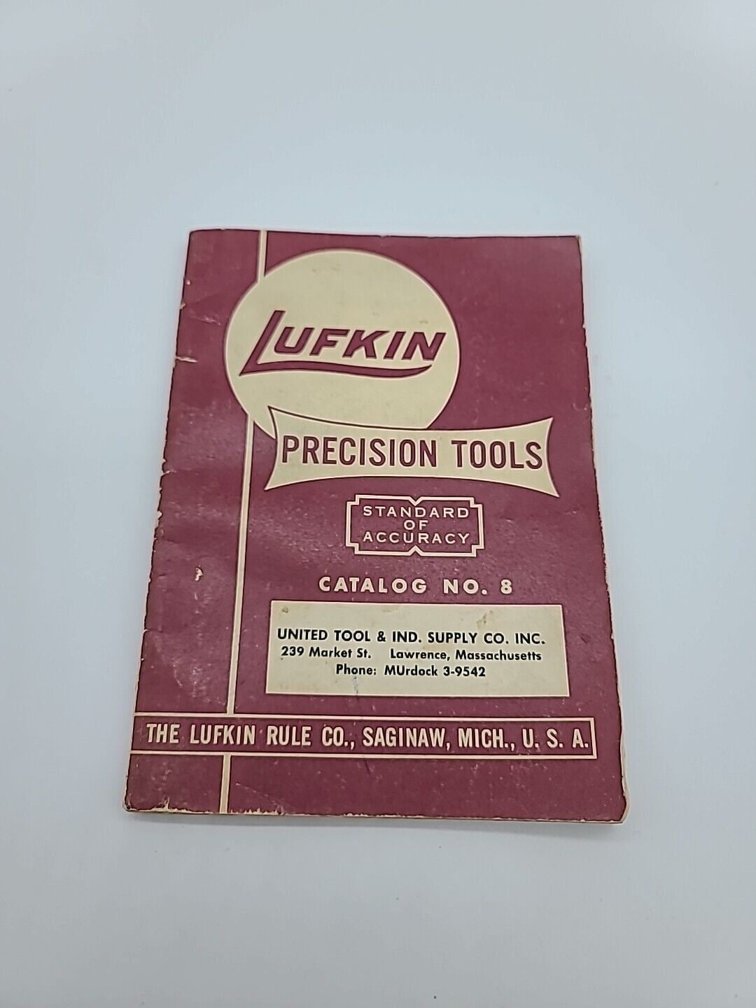 Lufkin Precision Tools Catalog No. 8