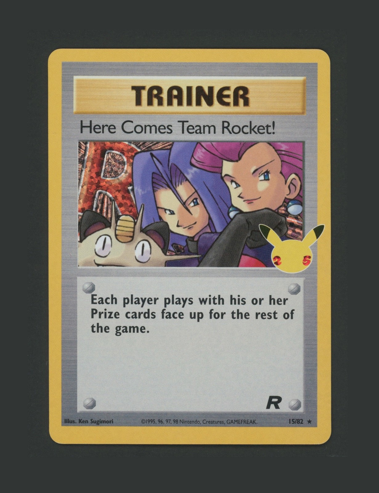 【A++】2021 Here Comes Team Rocket Holo 15/82 9 10 Celebrations Pokemon Psa Mint