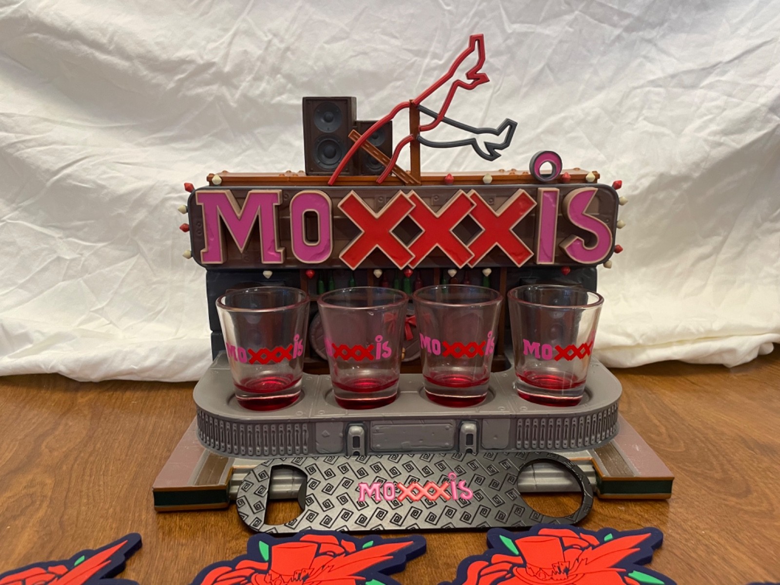 Borderlands 3 Moxxi’s Bar Set Official 2K Gearbox numskull Preowned As-Is 