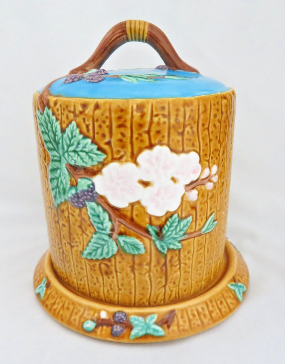 Vintage Seymour Mann Majolica Cheese Dome  MINT