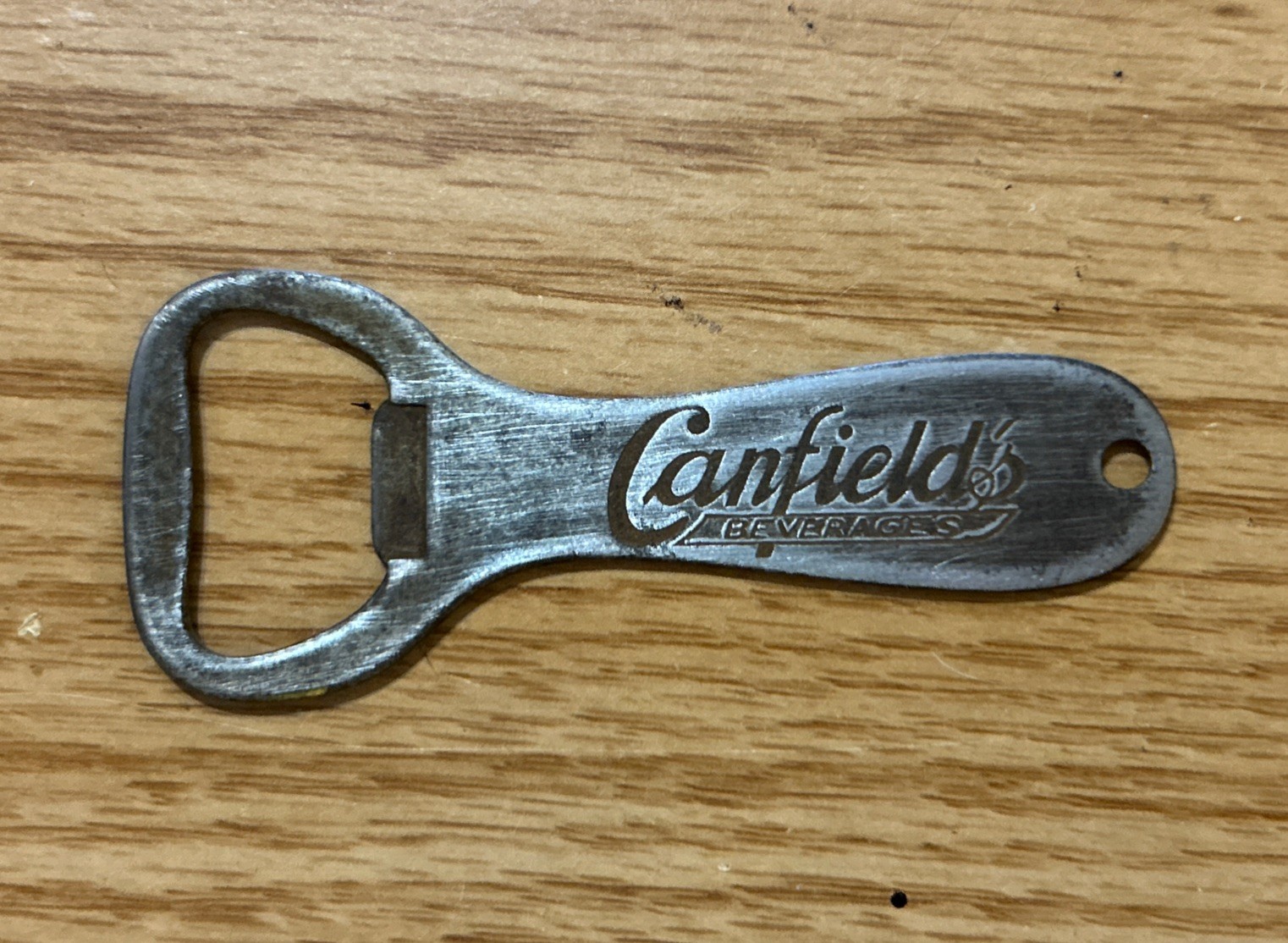 Vintage Canfield’s Beverages Metal Bottle Opener