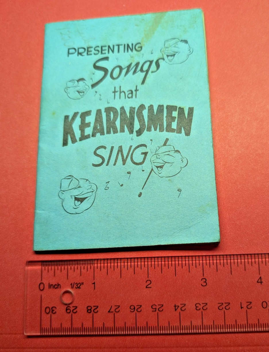 VINTAGE WWII United States Army Air Corp Songs That Kearnsmen Sing Booklet VINTAGE WWII United States Army Air Corp Songs That Kearnsmen Sing Booklet