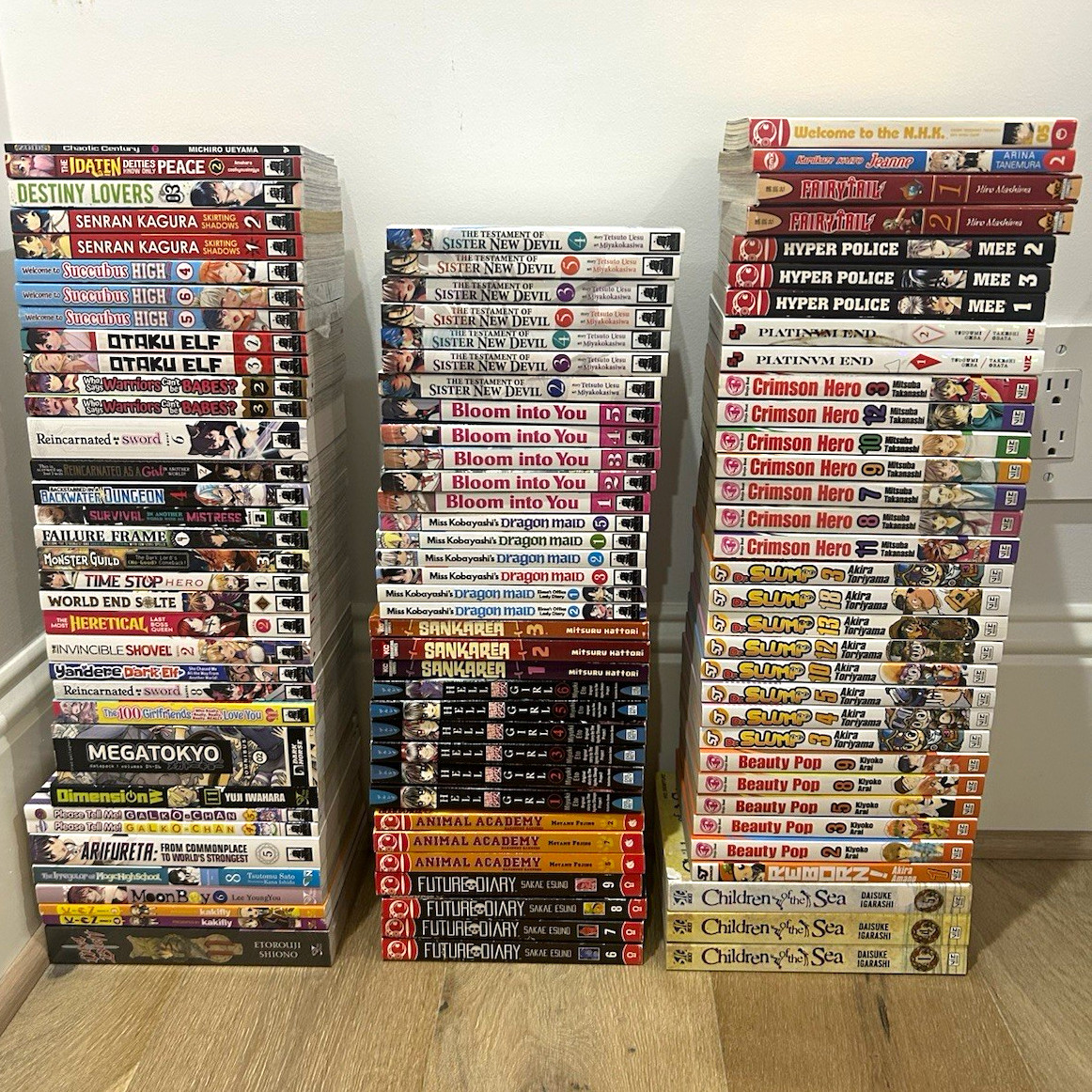 Giant Manga and Light Novel Shojo/Shonen/Ecchi Lot Message for price Giant Manga and Light Novel Shojo/Shonen/Ecchi Lot Message for price