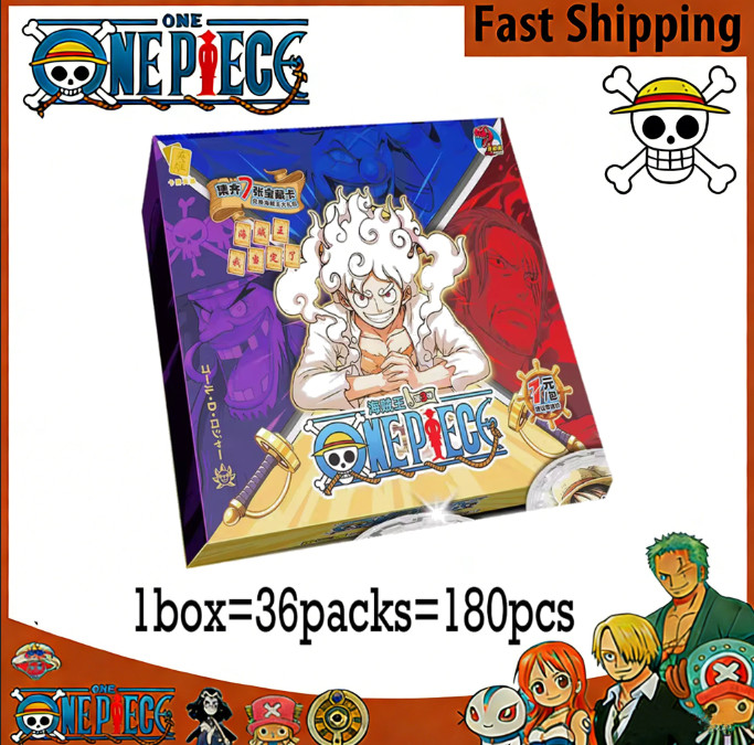 One Piece Trading Card 36 Pack Deluxe Booster Box Anime TCG HZ-0301 NEW！