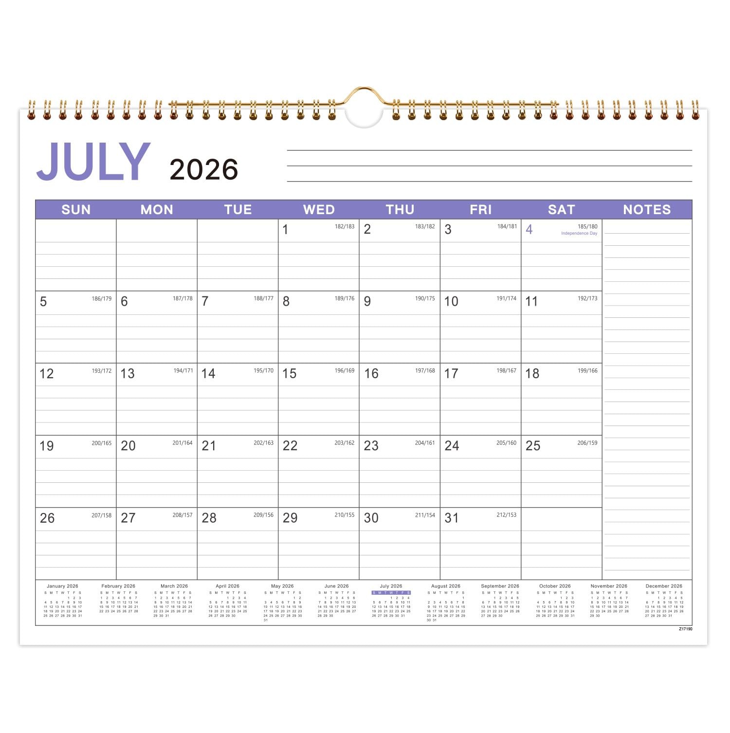 20262027 Wall Calendar Stylish Large 11.5\ 20262027 Wall Calendar Stylish Large 11.5\