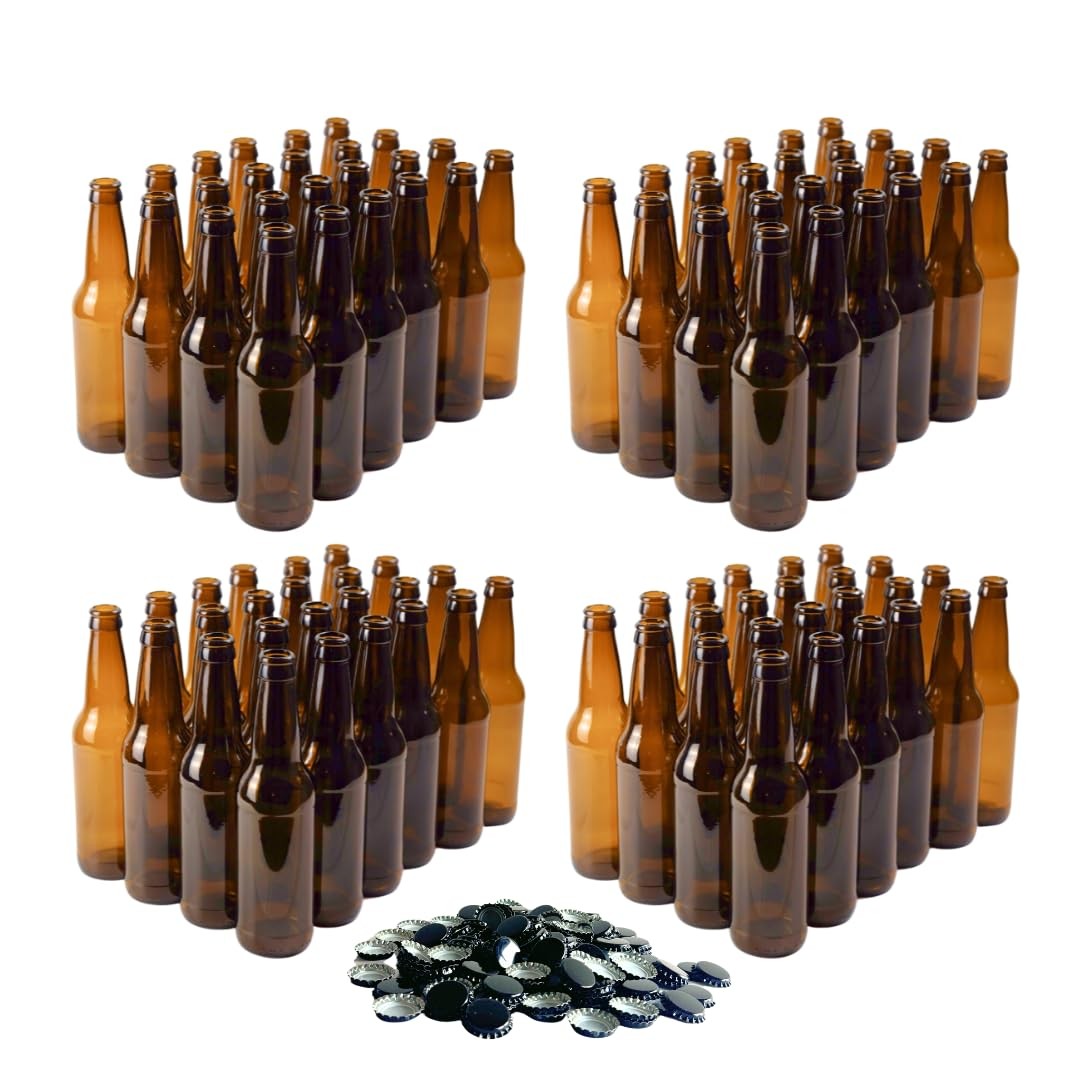 12oz Amber Longneck Glass Beer Bottles 96 Pack Beer Bottles 12oz Amber Glass