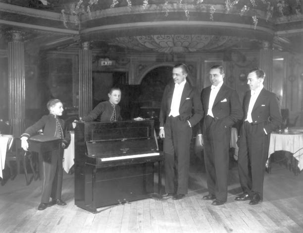 Musicans John Barney, Stuart Ross And Joe Sargent 1928 Old Photo Musicans John Barney, Stuart Ross And Joe Sargent 1928 Old Photo