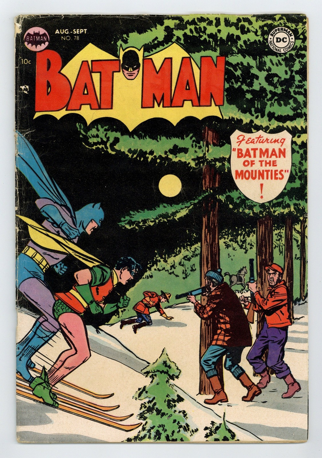 Batman #78 GD+ 2.5 1953