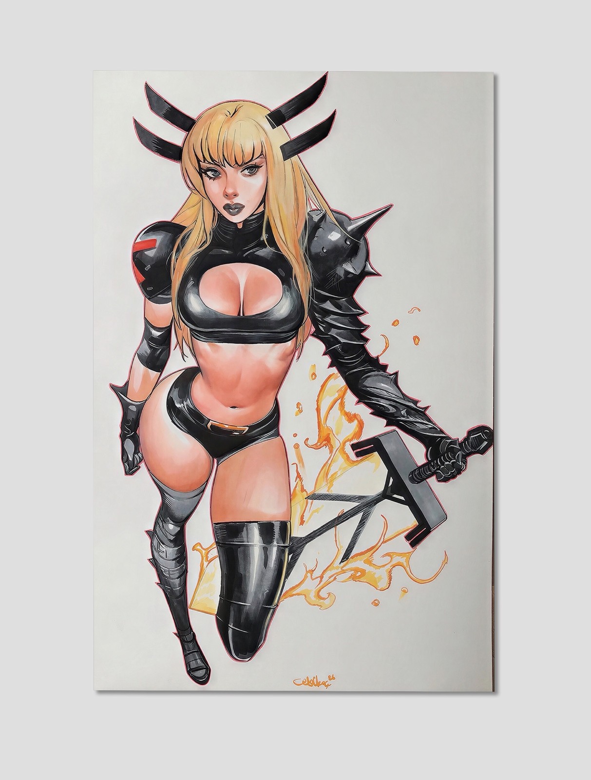 Magik Illyana Rasputina Premium Giclee Print Poster 11x17 Marvel Comics Wall Art