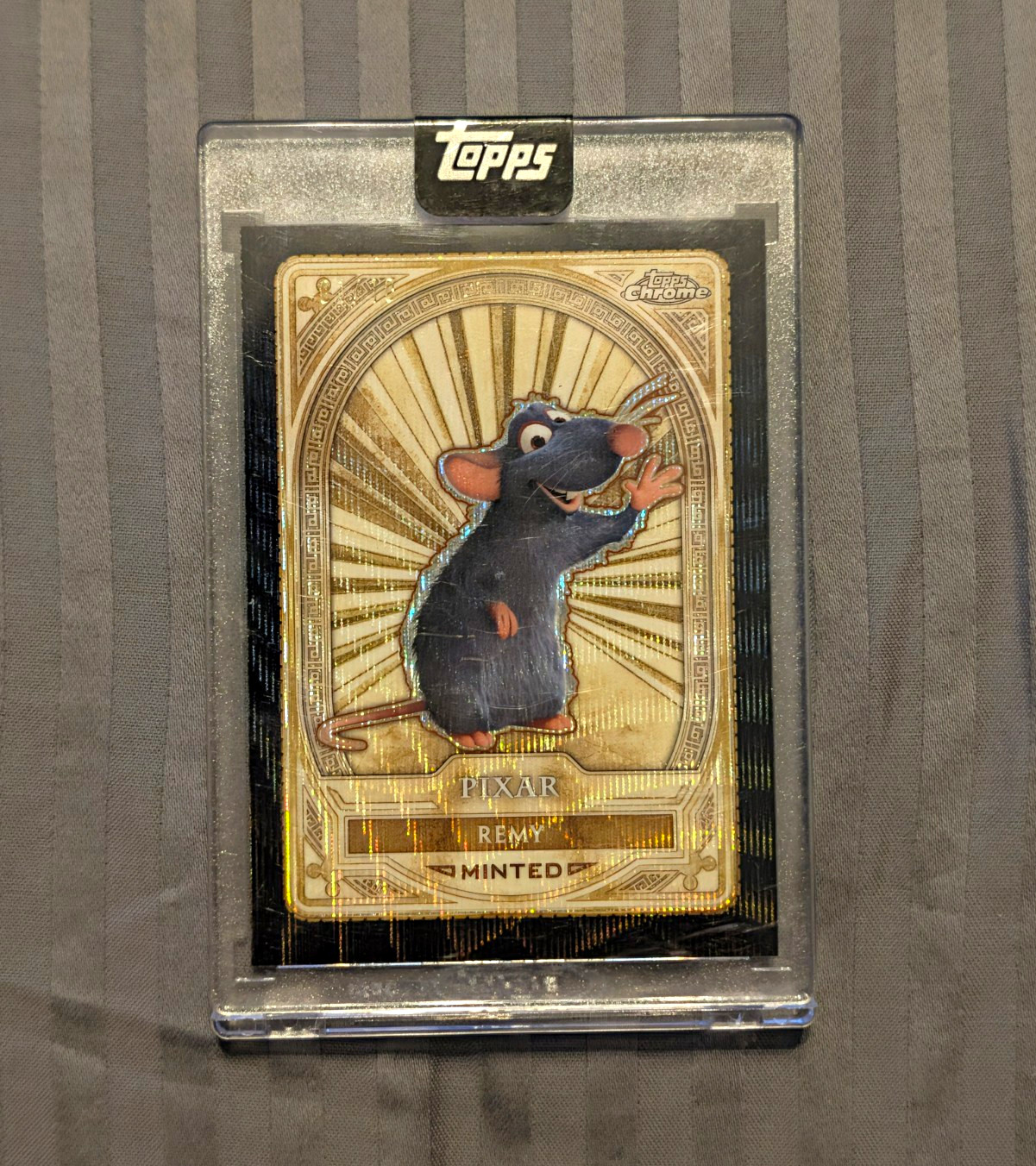2025 Topps Disney Mint #99 Remy Ratatouille /10 Encased