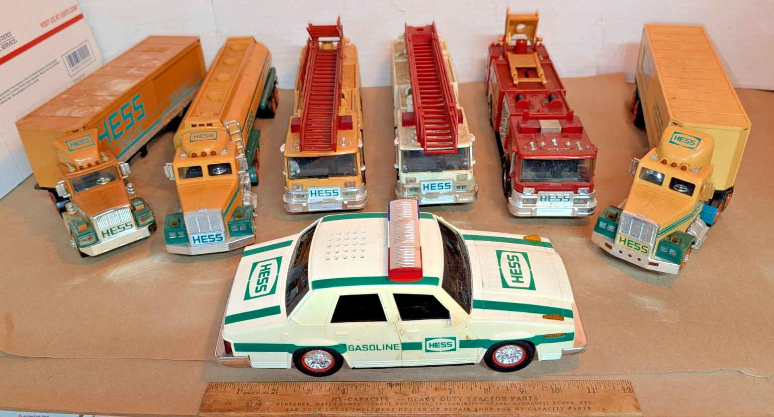 Vintage HESS Truck Lot Vintage HESS Truck Lot