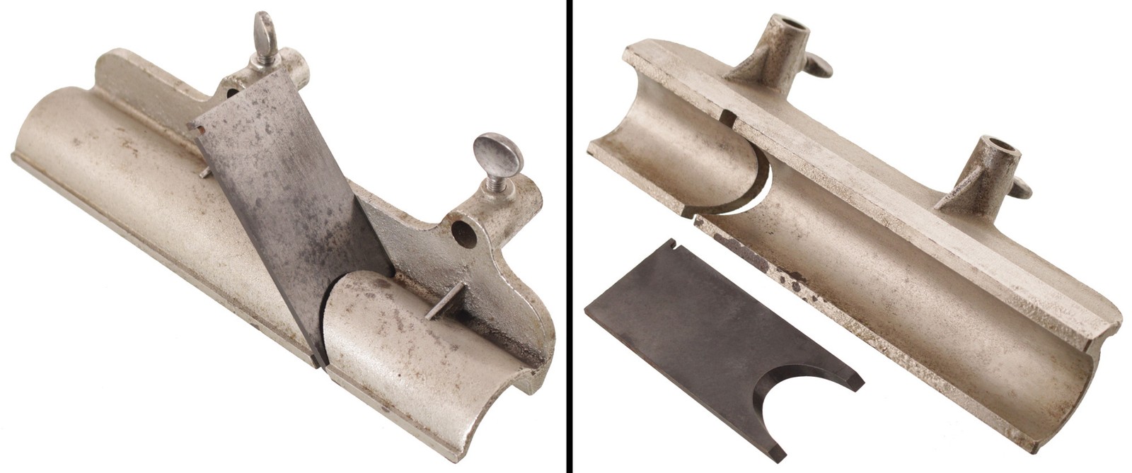 Orig. Nickel Plated Nosing Sole & Iron for Stanley No. 45/55 Plane- mjdtoolparts Orig. Nickel Plated Nosing Sole & Iron for Stanley No. 45/55 Plane- mjdtoolparts