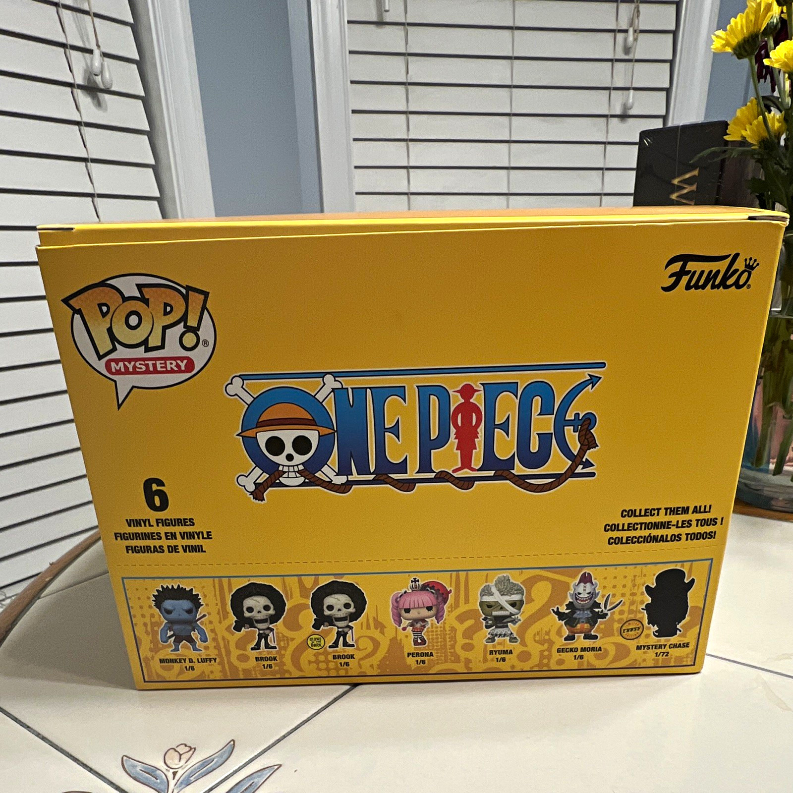 Funko Pop Mystery One Piece Vinyl Figures 6-Pack Chase Collectible Set