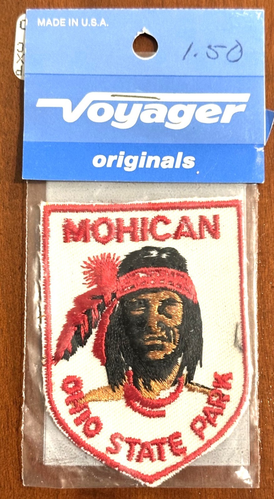 Vintage Voyager Mohican Ohio State Park Embroidered Travel Souvenir Patch