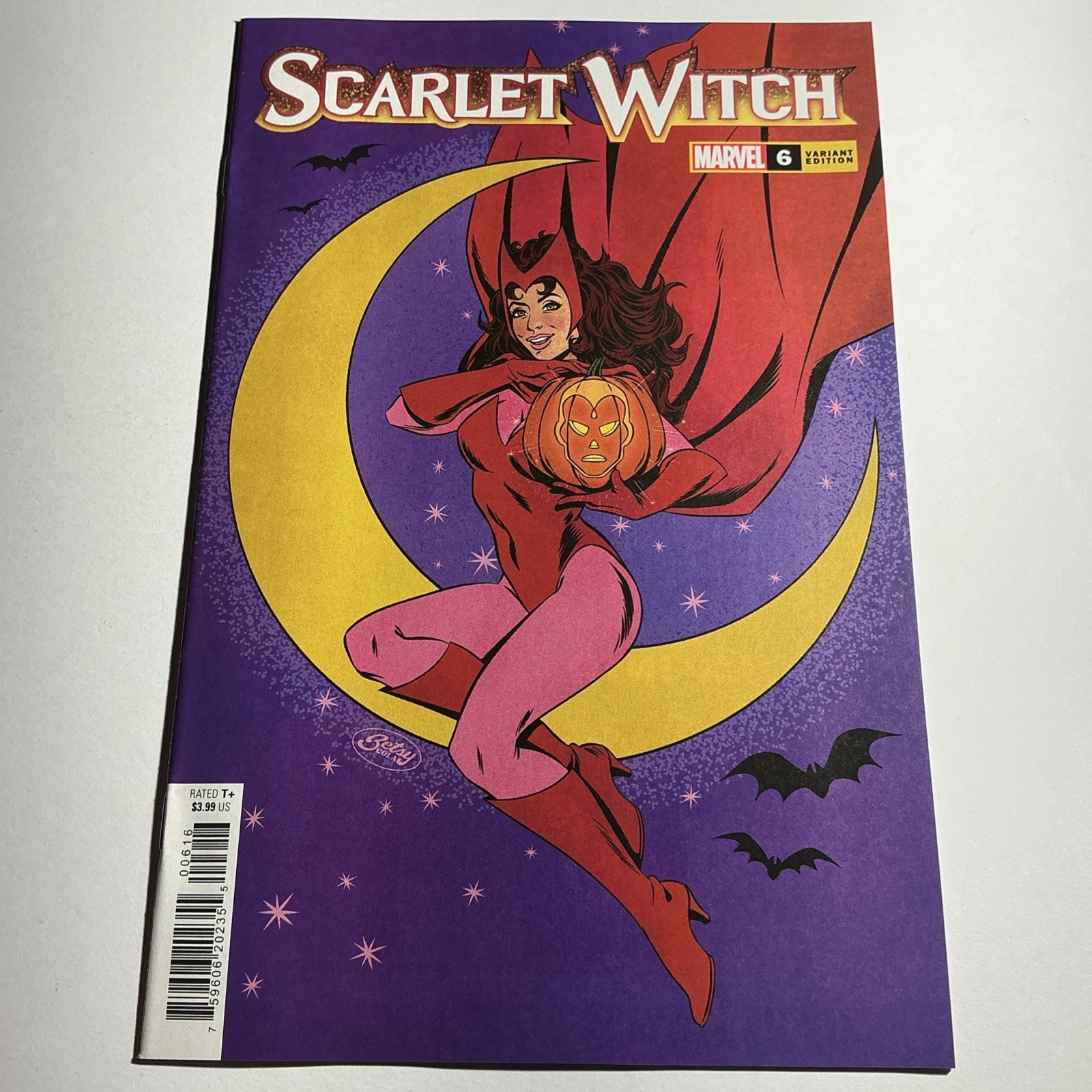 SCARLET WITCH #6 BETSY COLA 1:25 RATIO INCENTIVE TRADE VARIANT MARVEL (2023) NM SCARLET WITCH #6 BETSY COLA 1:25 RATIO INCENTIVE TRADE VARIANT MARVEL (2023) NM