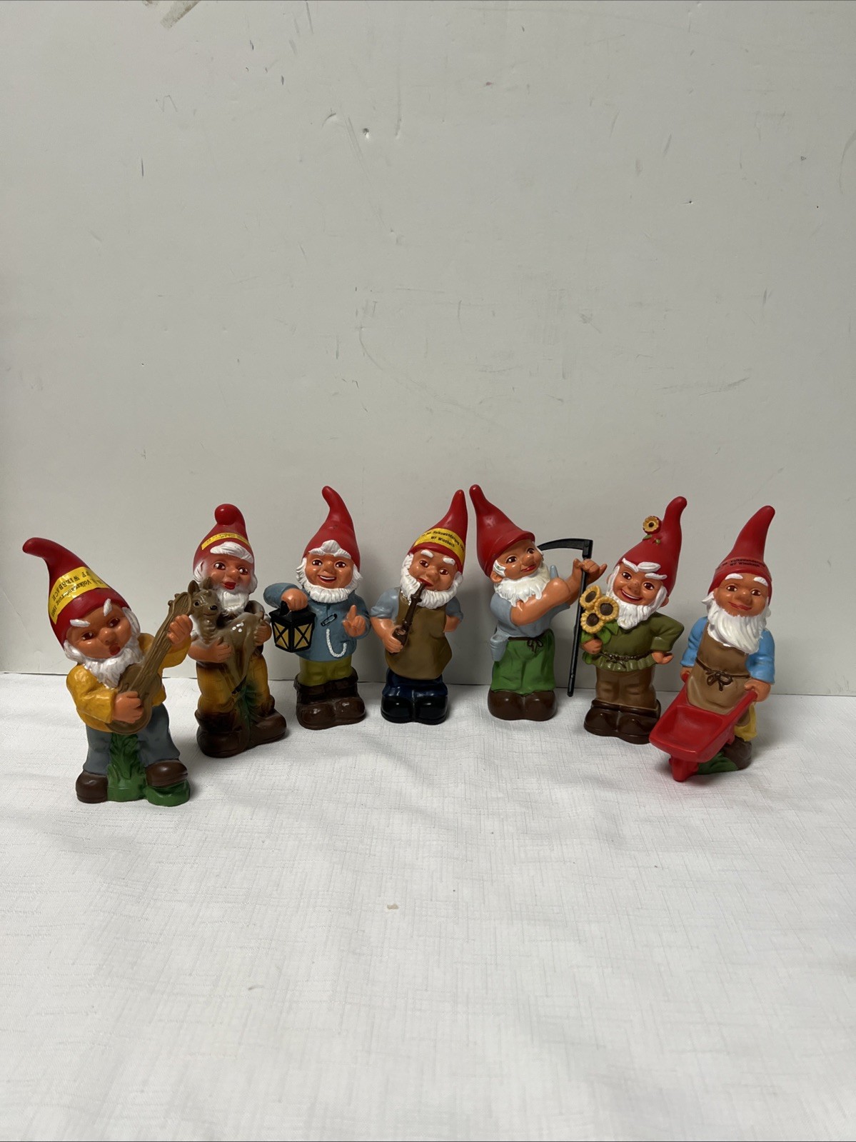 Zeho West Germany 6” Gnomes 1944-45, 47-48, 52-53, 55. Lot Of 7 Zeho West Germany 6” Gnomes 1944-45, 47-48, 52-53, 55. Lot Of 7