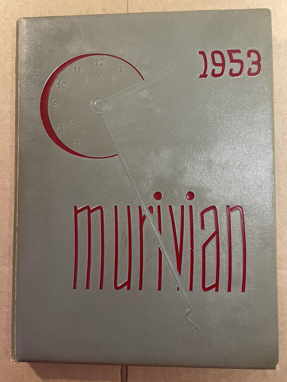 1953 Brookline High School Yearbook Murivian MA Massachusetts Annual