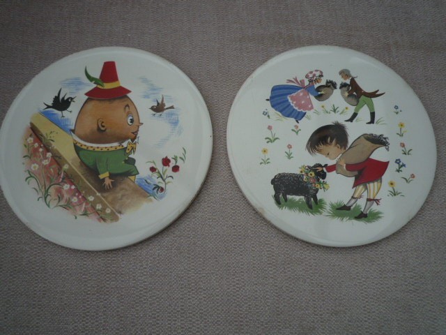 VINTAGE H R JOHNSON CERAMIC TILES NURSERY RHYMES BAA BAA HUMPTY DUMPTY AV VINTAGE H R JOHNSON CERAMIC TILES NURSERY RHYMES BAA BAA HUMPTY DUMPTY AV