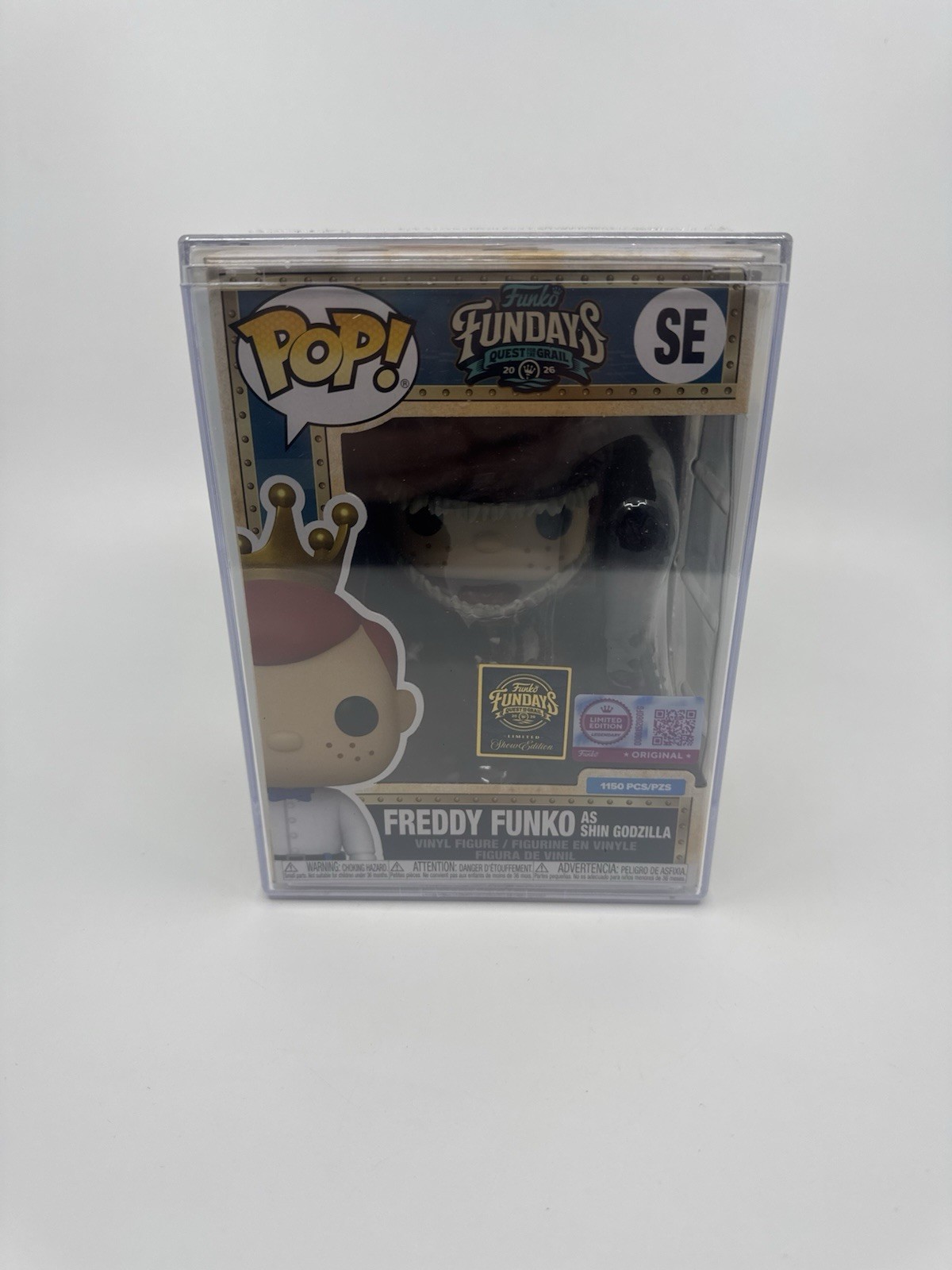Funko Pop FunDays Freddy Funko as Shin Godzilla SE Limited 1150 Protector
