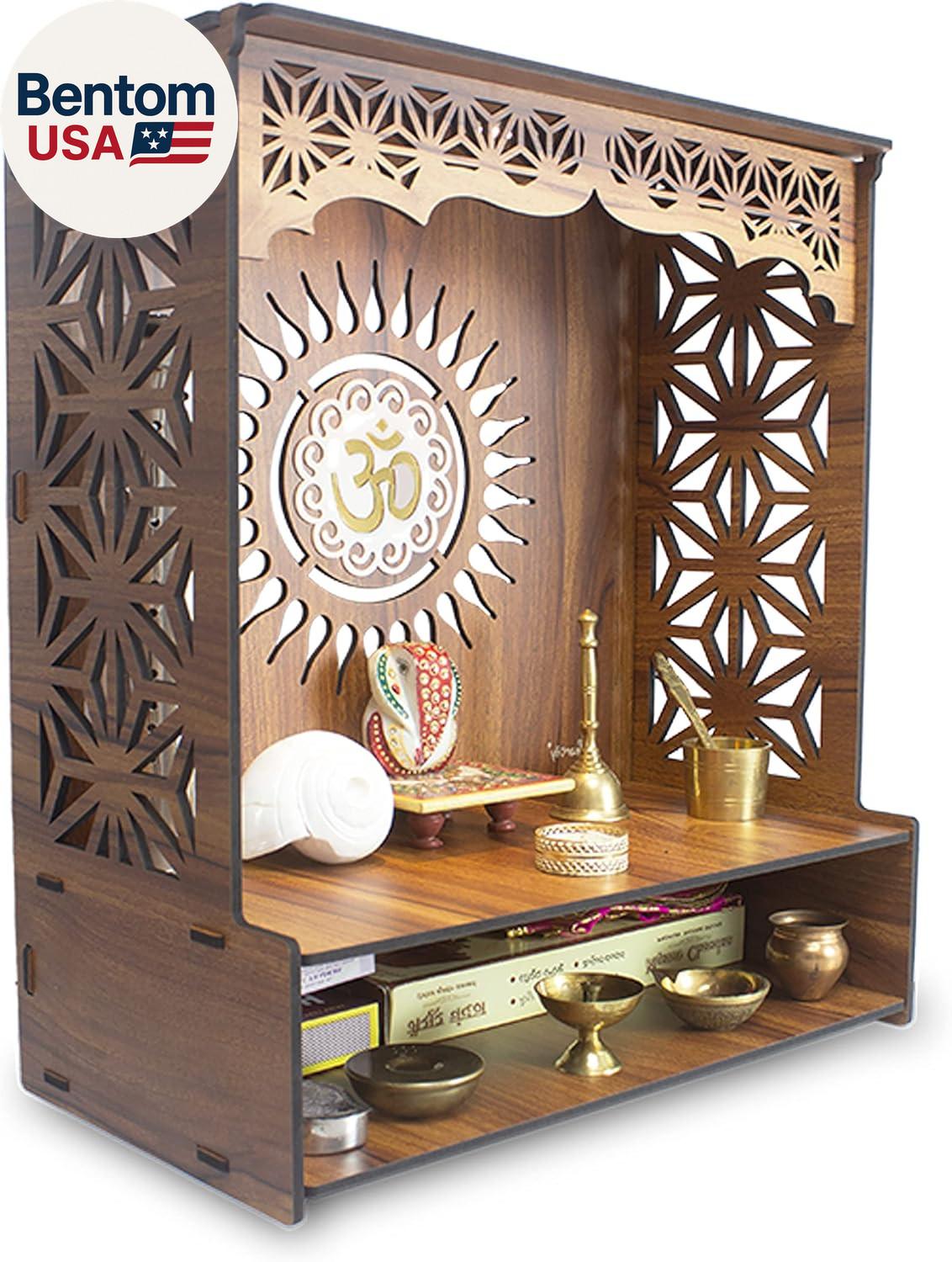 ® Shree Beautiful Wooden Pooja Stand for Home Mandir for Home Temple for Home an ® Shree Beautiful Wooden Pooja Stand for Home Mandir for Home Temple for Home an