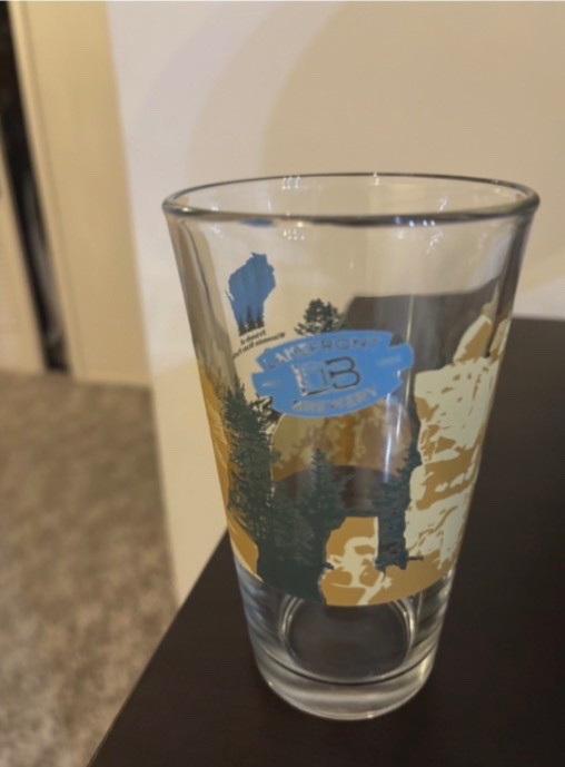 Glass From Lakefront Brewery 