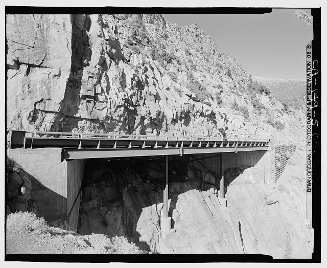 Yosemite Village California Tioga Road Bridge 2001 Cliff Highway HABS