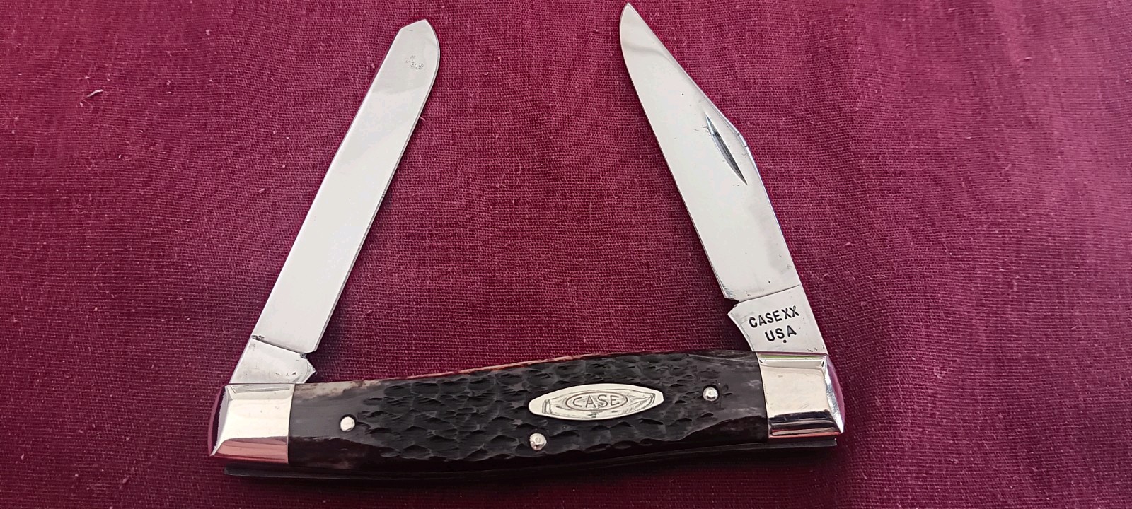 Case XX 1979 One Dot Moose 6275 Pretty Bone
