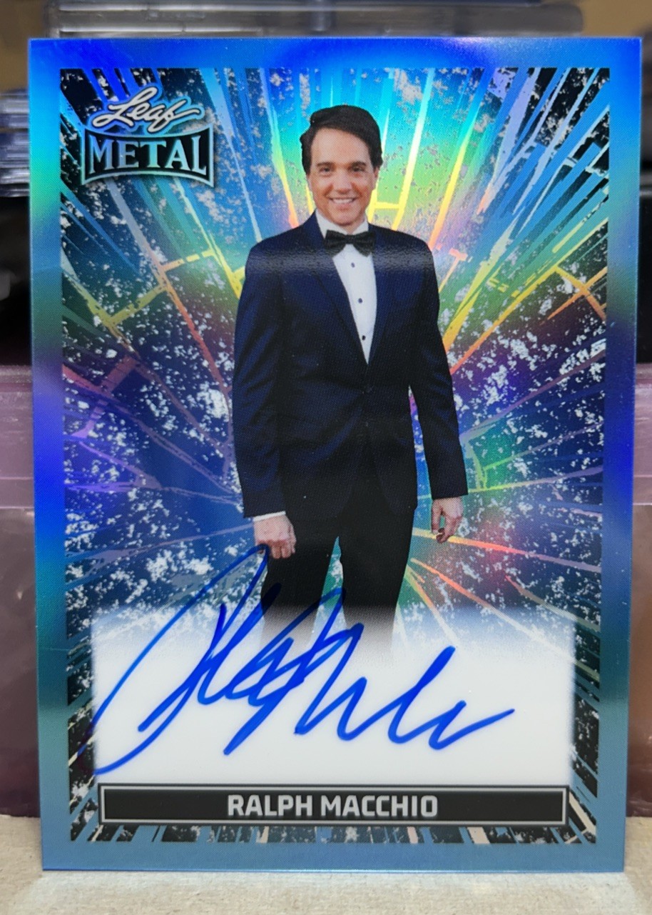 2026 Leaf Pop Century - Ralph Macchio On Card AUTO - #’d 3/7 🔥 KARATE KID